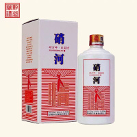 贵州君丰酒业黔萃硝河情53度酱香型白酒坤沙纯粮食老酒陈酿酒500ml礼盒装