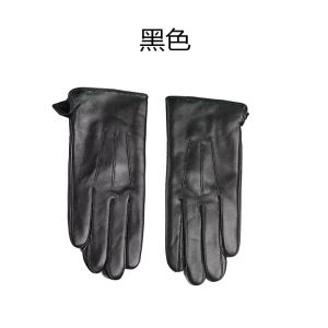 TDUO 加绒皮手套 I152 双