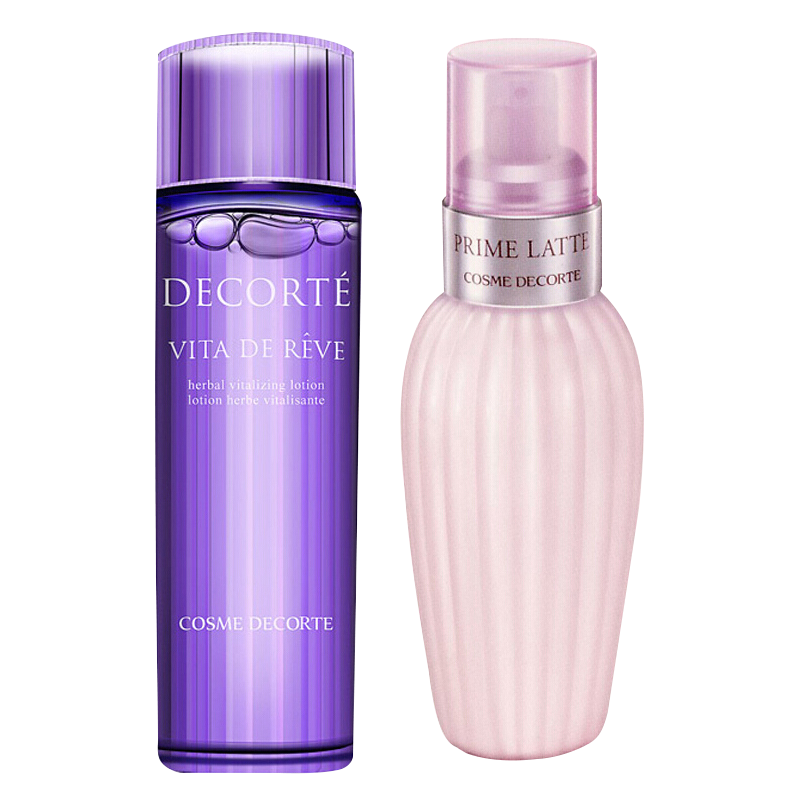 黛珂(COSME DECORTE)黛珂紫苏水爽肤水牛油果乳液套装面部护肤套装礼盒 紫苏水150ml+牛油果乳液150ml