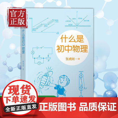 什么是初中物理 张虎岗 清华大学出版社 初中物理学霸笔记知识一本全初中物理的知识框架知识点速记知识卡大全归纳