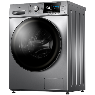 美的（Midea）全自动变频滚筒洗衣机家用洗烘洗衣机10公斤双蒸汽恒温洗深层除螨旗舰款大风力网红同款家用宿舍高效除