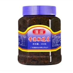 蓬盛橄榄菜 450g*3瓶潮汕特产下饭菜酱腌菜大瓶装开胃菜