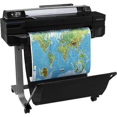 惠普（HP）DesignjetT520大幅面打印机CAD工程绘图仪24英寸A1绘图仪无线wifi