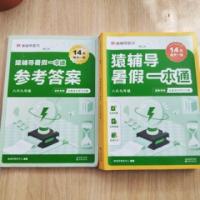 正版新书]猿辅导暑假一本通 八升九年级全两册猿辅导教研中心