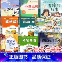 二年级下册全套(配套人教版) [正版]沙滩上的童话二年级下册注音版 配套人教版 金波四季美文夏天卷长江少年儿童出版社小学