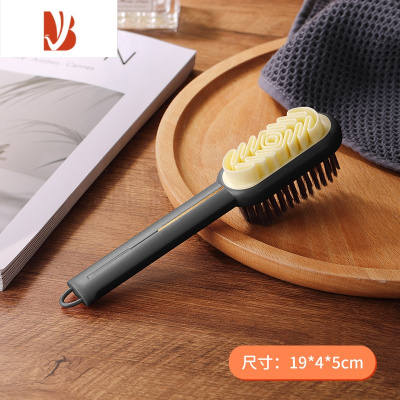 三维工匠鞋刷子洗鞋刷鞋软毛清洁家用不伤鞋多麂皮刷鞋子器板刷专用