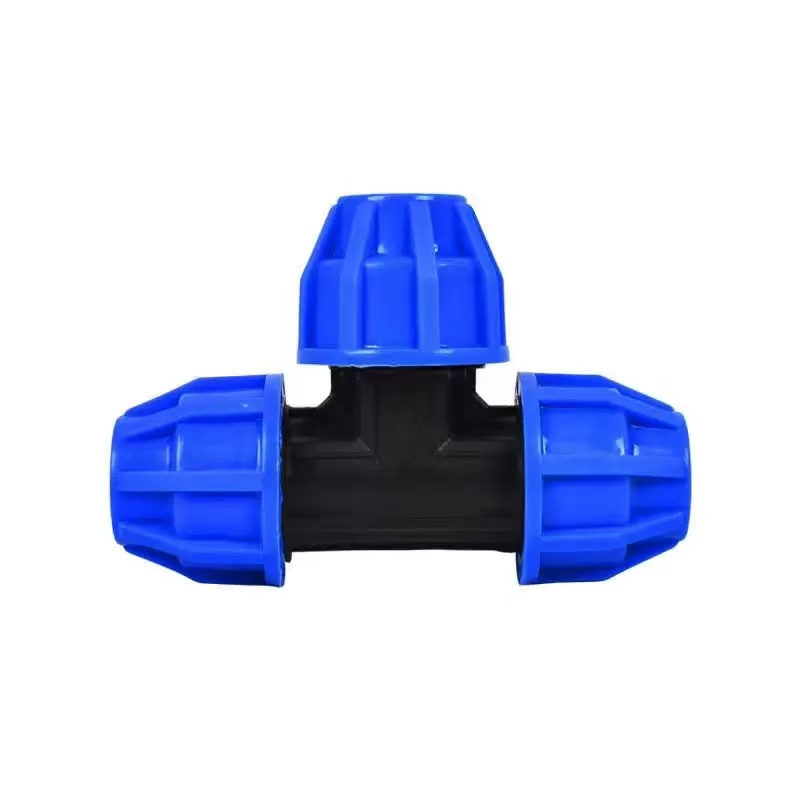 伟鹏双兴 PE快接三通快速接头 T20(4分)蓝帽 个