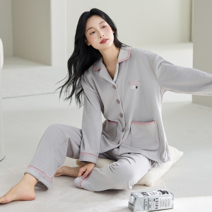 睡衣女秋冬款海岛绒加厚加绒毛绒冬天冬季高级感珊瑚绒家居服套装