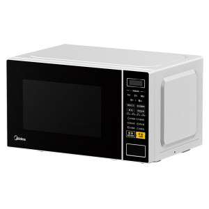 美的(Midea)微波炉家用小型20升转盘加热智能菜单一键解冻杀菌电子除味薄膜按键(M1-L213C)