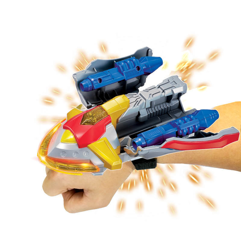 奥迪双钻(auldey)铠甲勇士 男孩玩具 武器系列 霸焱蹄 558713