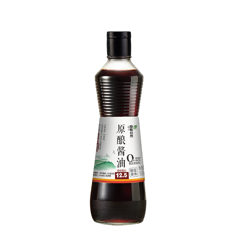 欣和 遵循自然原酿特级酱油500ml 足期酿造酱油家用调味0%添加防腐剂
