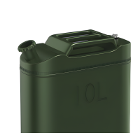 鸿启纳 汽油桶 HQN-YT13标准加厚 立式 铁盖10升 (单位:个)