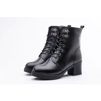 TM18609女士头牛皮层防寒鞋 劳保鞋源头工厂可来样定制35-40码双