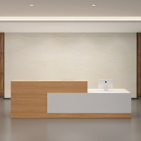 苏宁 金菲罗格 办公家具 木质 接待会客前台桌颜色备注 3600*600*750/1000