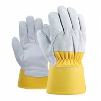 珂攸洋加厚款牛皮防护手套26*15*1cm双