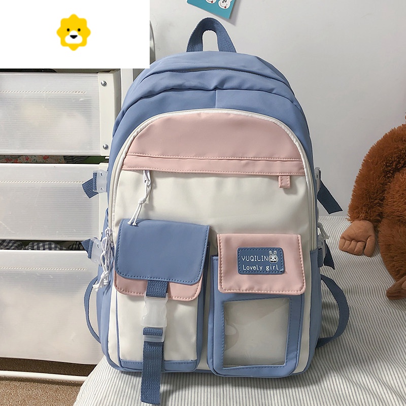 FENGHOU书包女小学生三到六年级夏一到三2021年新款中学生初中生双肩包包