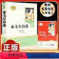 [人教版]泰戈尔诗选 [正版]九年级下册必读6册简爱儒林外史我是猫格列佛游记契诃夫短篇小说围城人民教育出版社初三中生课外