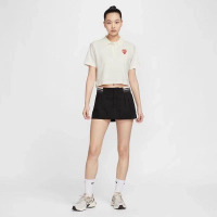 NIKE耐克短袖T恤运动休闲舒适透气女装短款POLO衫HQ1199-133 D