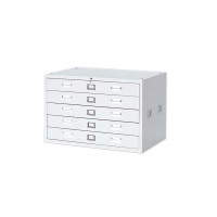 正斌底图柜工程资料图纸柜0号1号抽屉柜文件柜地图柜菲林柜图纸收纳柜1号单节1000*700*550 灰白色