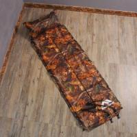 防潮垫户外四季睡垫气垫加厚自动充气垫带枕单人帐篷睡垫 迷彩色