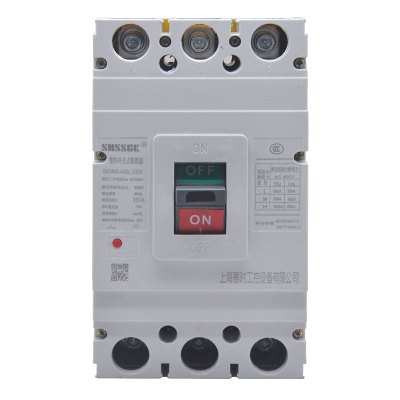 赛时工控(SHSSGK) SKSM8-400L/3300 3P 350A 塑料外壳式断路器 (单位:只) 浅灰