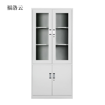福洛云钢制文件柜档案柜财务凭证柜带锁储物柜铁皮柜书柜大器械文件柜