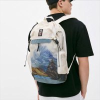 Adidas阿迪达斯男女包新款双肩包户外大容量印花时尚运动休闲包GH7213 ZP