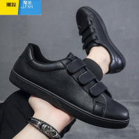 聚范男鞋春季豆豆鞋子男潮鞋一脚蹬懒人鞋男士休闲鞋平底板鞋男士皮鞋