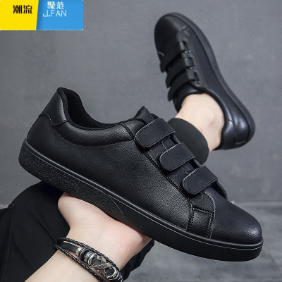 聚范男鞋春季豆豆鞋子男潮鞋一脚蹬懒人鞋男士休闲鞋平底板鞋男士皮鞋