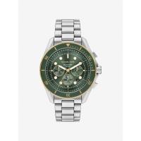 Michael Kors手表男士防水深潜双色大表盘橄榄色夜光商务休闲腕表