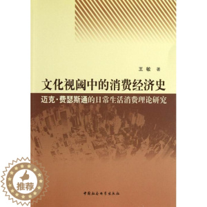 [醉染正版]文化视阈中的消费经济史:迈克·费瑟斯通的日常生活消费理论研究 书敏 消费理论研究经济书籍