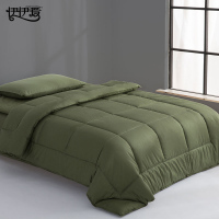 伊伊爱 橄榄绿60支长绒棉七件套