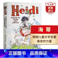 [正版]海蒂 英文原版 Heidi Lessons at Home and Abroad 约翰娜斯比丽 儿童文学经典名