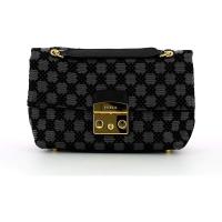 FURLA女士单肩包气质优雅链条斜挎包金属logo装饰日常通勤手提斜