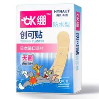 海氏海诺 6片装防水型OK绷创可贴皮肤伤口护理无菌创口贴一次性透气伤可贴