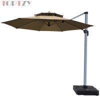 探在途 TZT5072115 户外遮阳伞庭院伞别墅露天花园罗马伞 3.0米 铝合金款