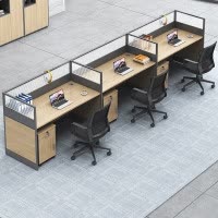 兰秀家居LANSHOME简约办公桌LX-007大容量抽屉人体工学设计稳固耐用