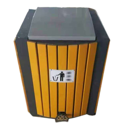 琪佳鸿脚踏钢木垃圾桶