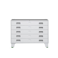 锦北 底图柜资料储存柜工程图纸柜底图储物柜多层抽屉柜 1号单层带轮子