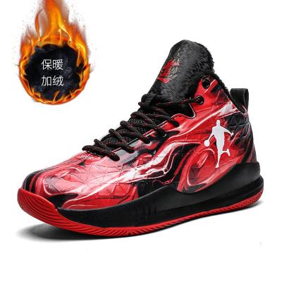 aj鸳鸯鞋男高帮透气减震球鞋一号空军战靴大码鞋