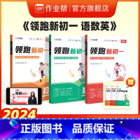 [3本]语文+数学+英语 小学升初中 [正版]2024作业帮小升初领跑新初一预习七年级初中语数英基础知识大盘