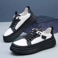 厚底男士板鞋2026抖音男式高品质男运动休闲鞋户外小皮鞋