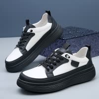 厚底男士板鞋2026抖音男式高品质男运动休闲鞋户外小皮鞋