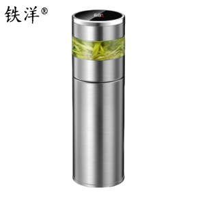 铁洋 茶水分离显温保温杯 450ML 个
