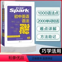 星火英语 初中通用 [正版]2023新版当天发星火英语 初中英语语法巧学活用 初一初二初三中考语法词汇全练专练考点清
