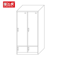 馨飞虎更衣柜定制款XFH-D2/台