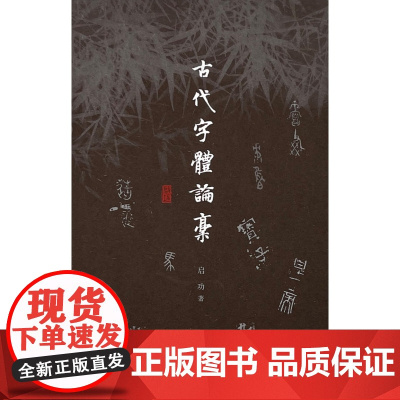 古代字体论稿 汉字古文-研究 汉字历史变迁 学术宝藏 追寻文明源头 汉字字体发展历史 三联书店