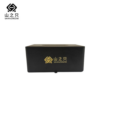 山之只 皮质纸巾盒 MZ1108-A 个