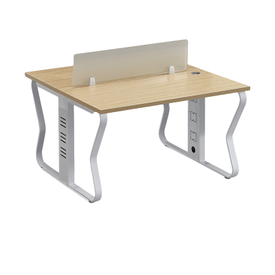 迅迈 双人位 员工位 职员办公桌 电脑桌 屏风卡座 财务屏风工位