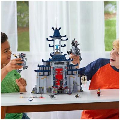 幻影忍者移动基地命运赏赐号船龙人仔兼容乐高拼装积木玩具70618传说中的无敌武器神殿